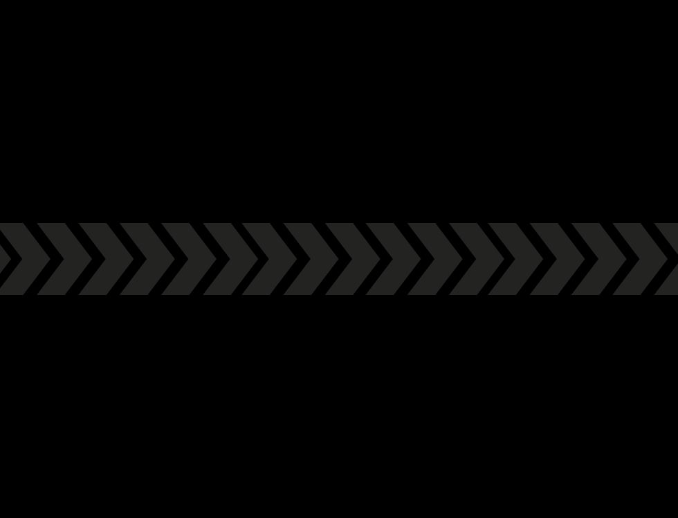 header with arrows pointing to right