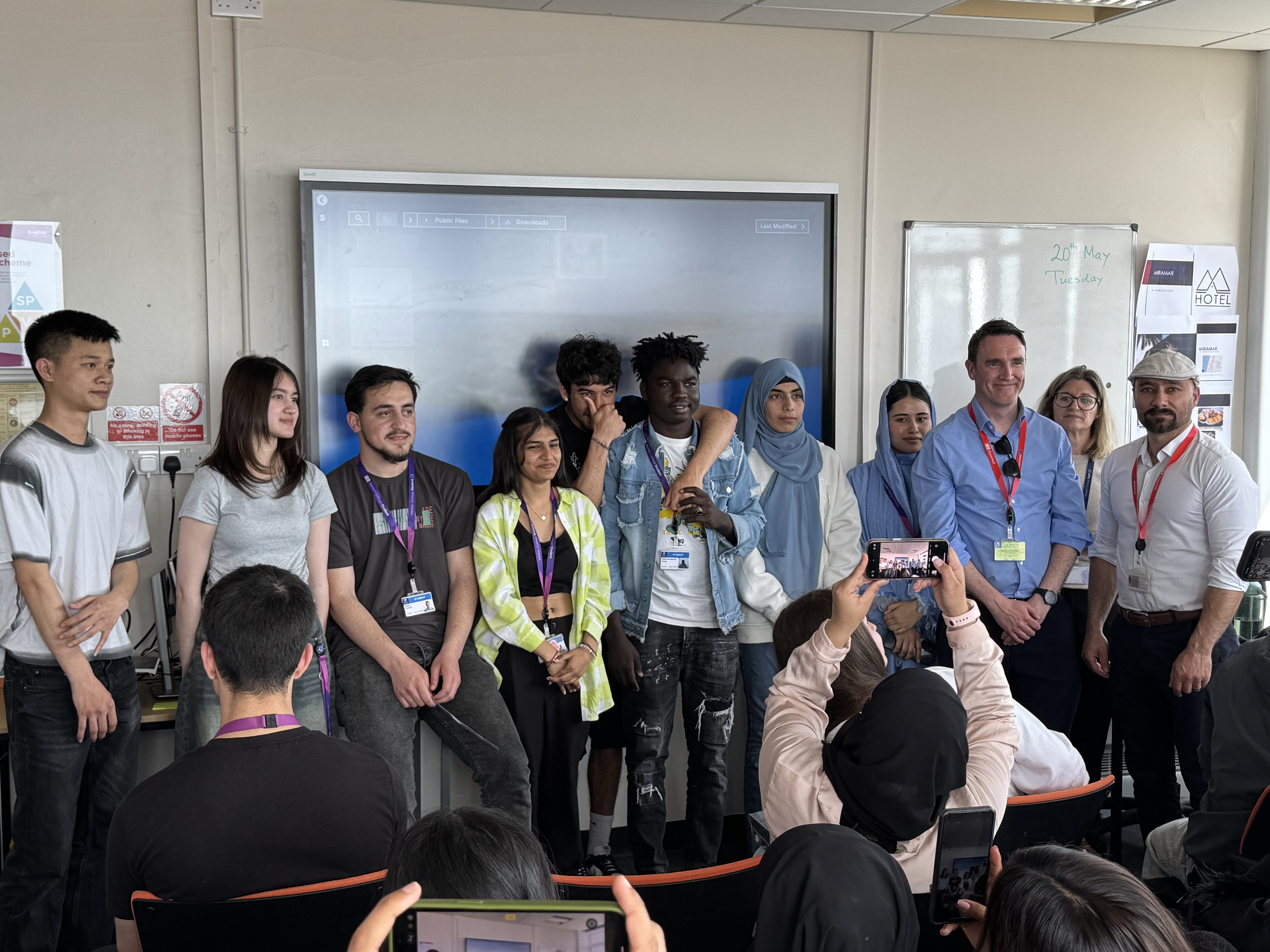 ESOL Students Take Part in ‘Dragon's Den’ 