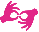 hand doing sign language icon