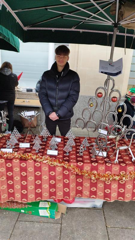 Jack at Winter Market