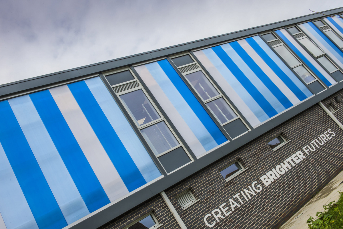close up shot of health and active living centre