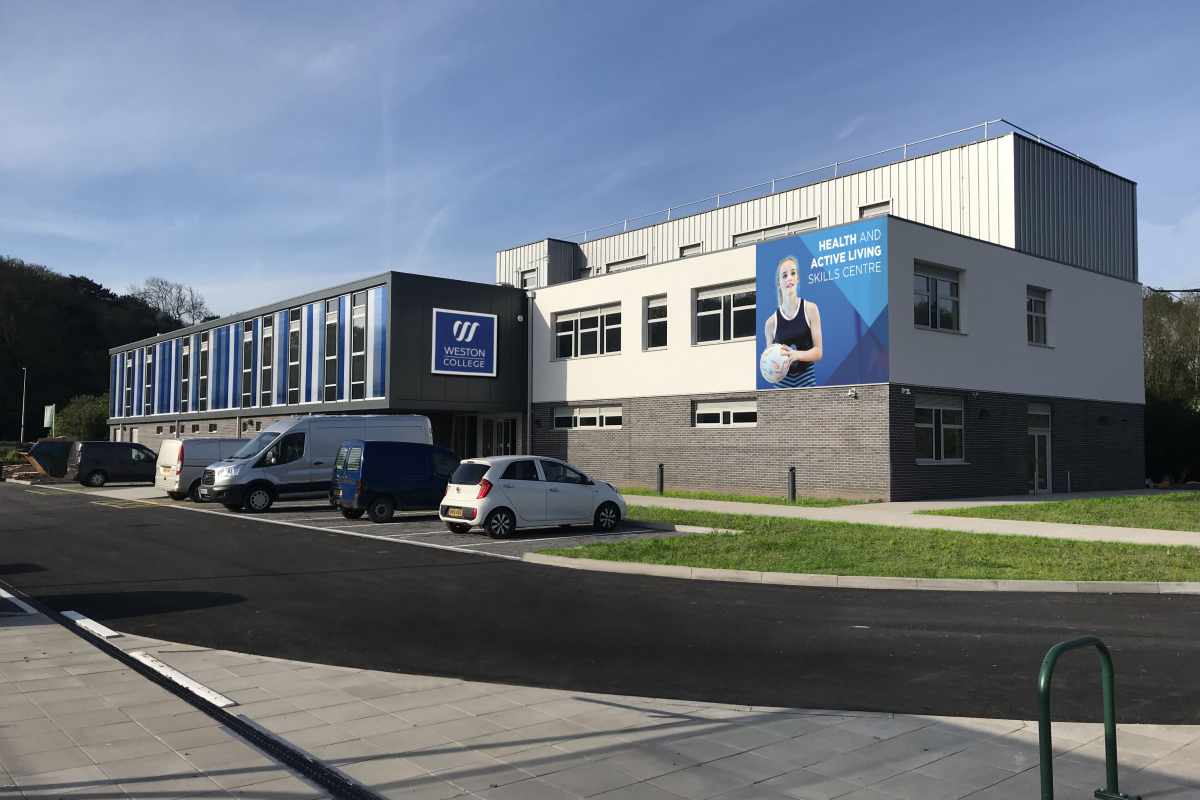  shot of health and active living centre 