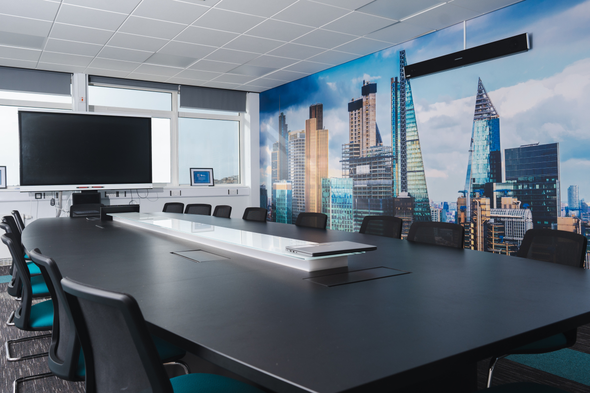 business boardroom facility at knightstone campus in weston college